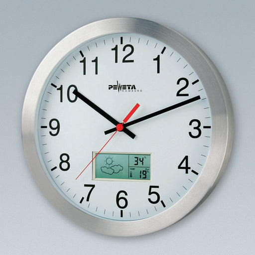 Peweta - Uhr Funkuhr 51.161.315 innen,1,5V,D=300mm