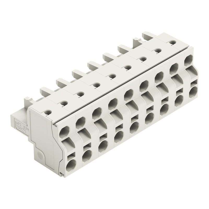 WAGO - Kabelsteckverbinder für Leiterplattensteckverbinder 2-Leiter-Federleiste 721-2209/026-000 CAGECLAMP,2,5mm²,lgr − 25 Stück