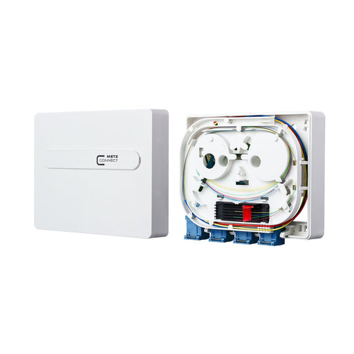 Metz Connect - Kommunikationsanschlussdose LWL OpDAT ADT Spli. OS2 1501191U04HC 4x SC-Sim. UPC B