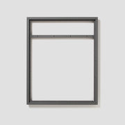 Siedle&Söhne - Montageelement für Türstation Kombirahmen KR 611-5/4-0 DG dgr/gli − 1 Stück