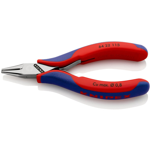 Knipex - Vornschneider Elektronik-Vornschneider 64 22 115 spiegelpoliert,115mm