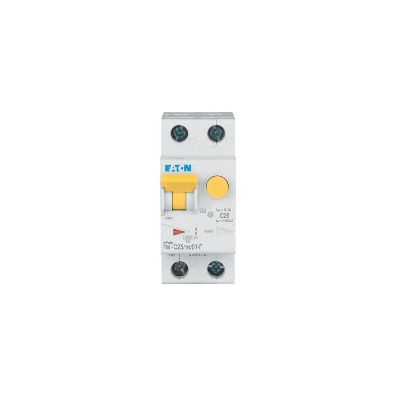 Eaton - Kombination FI-Schalter/Leitungsschutzschalter FI/LS Kombination PXK-C25/1N/01-F 25 A, 100 mA, C