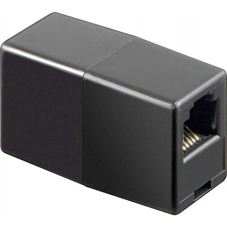 Goobay - Modulare Kupplung RJ12 Kupplung 50592 sw,Bu/Bu