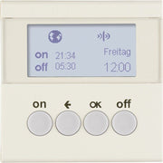 Berker - Bussystem-Zeitschaltuhr KNX-Funk Zeitschaltuhr 85745282 weiß glänzend