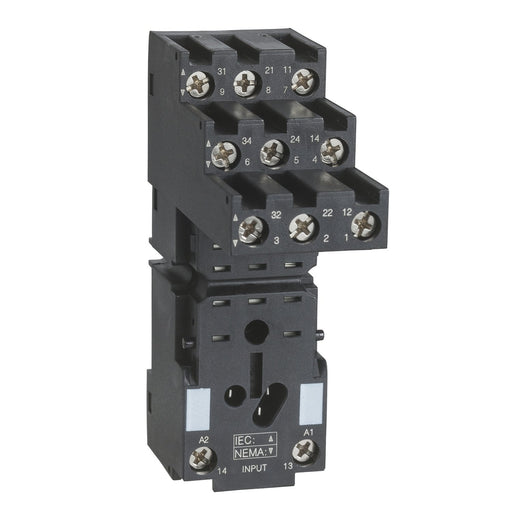 Schneider Electric - Relaissockel Sockel RXZE2S111M f.RXM3 − 10 Stück