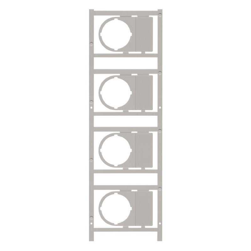 Weidmüller - Kennzeichnungsmaterial Gerätemarkierung SM36/18-30KMCNEGR selbstklebend,36mm − 20 Stück