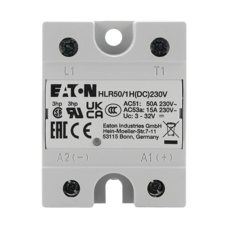 Eaton - Halbleiterrelais Halbleiterrelais, Hockey HLR50/1H(DC)230V Puck, 1-phasig, 50 A