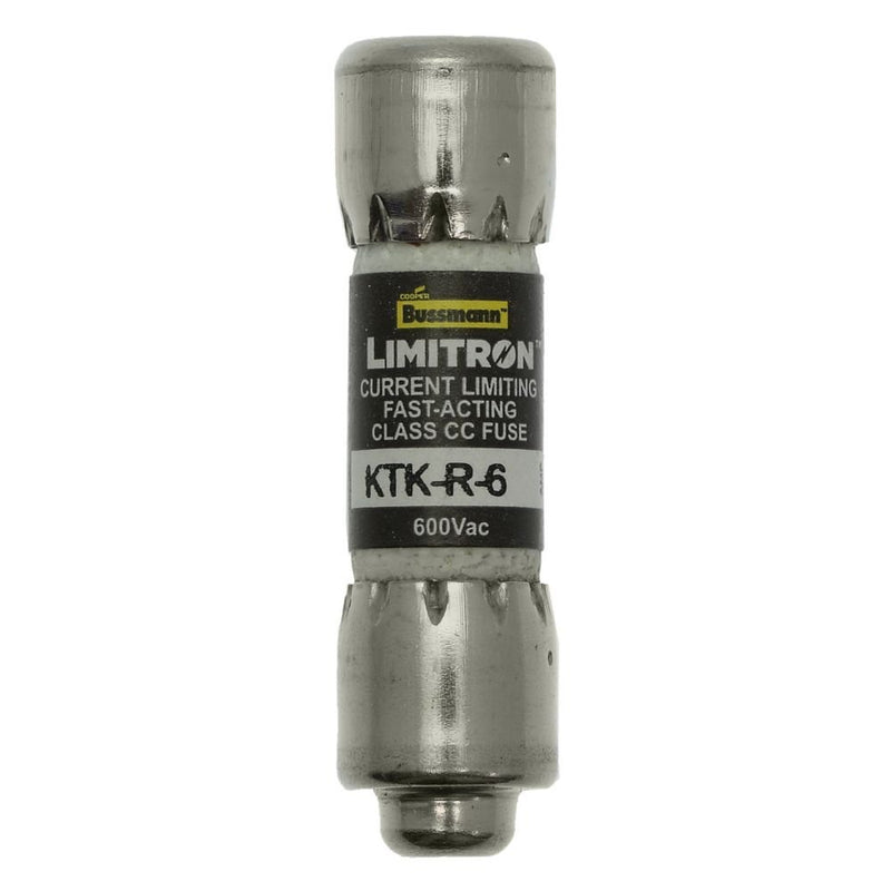 Eaton - HRC-Sicherung Sicherungseinsatz KTK-R-6 6 A, AC 600 V − 10 Stück