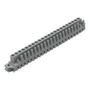 WAGO - Leiterplattensteckverbinder THT-Federleiste gerade 232-152/031-000 Rastermaß 5mm,grau − 10 Stück