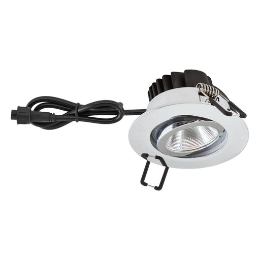 EVN Lichttechnik - Downlight/Strahler/Flutlicht LED-Einbauleuchte IP65 PC650061102 350mA 3000K chr