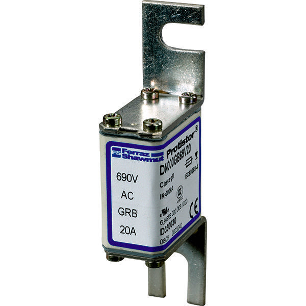 Mersen - HRC-Sicherung Sicherungseinsatz NH DN000UB69V250 Gr.000 aR 250A KM − 3 Stück