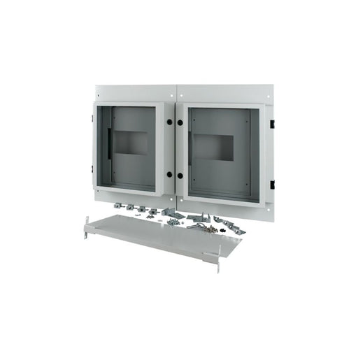 Eaton - Frontplatte (Schaltschrank) Frontplatte 2xNZM4 XM2N44W10C-55 Ausfahreinheit grau
