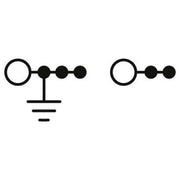Phoenix Contact - Initiator/Aktor-Reihenklemme Initiatoren-/Aktorenklemme PTIO-IN 2,5/3-PE OG − 10 Stück