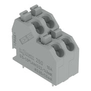 WAGO - Leiterplattenklemme DoppelstockLeiterplattenk. 250-705 Drücker,1,5mm²,gr − 27 Stück