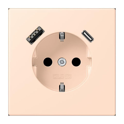 Jung - Steckdose SCHUKO Steckdose LC 1520-15 CA 228 rose pale (32091)