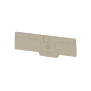 Weidmüller - Abschluss- und Zwischenplatte für Reihenklemme Abschlussplatte AEP PGTB 4 4C/2 95.9mmx2.1mm,dbg − 20 Stück