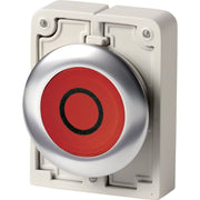 Eaton - Frontelement für Drucktaster Leuchtdrucktaste RMQ-Titan M30I-FDRL-R-X0 flach rastend bes