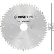 Bosch - Kreissägeblatt PRO Aluminium cordless 2608837771 Kreissägeblatt 190 x