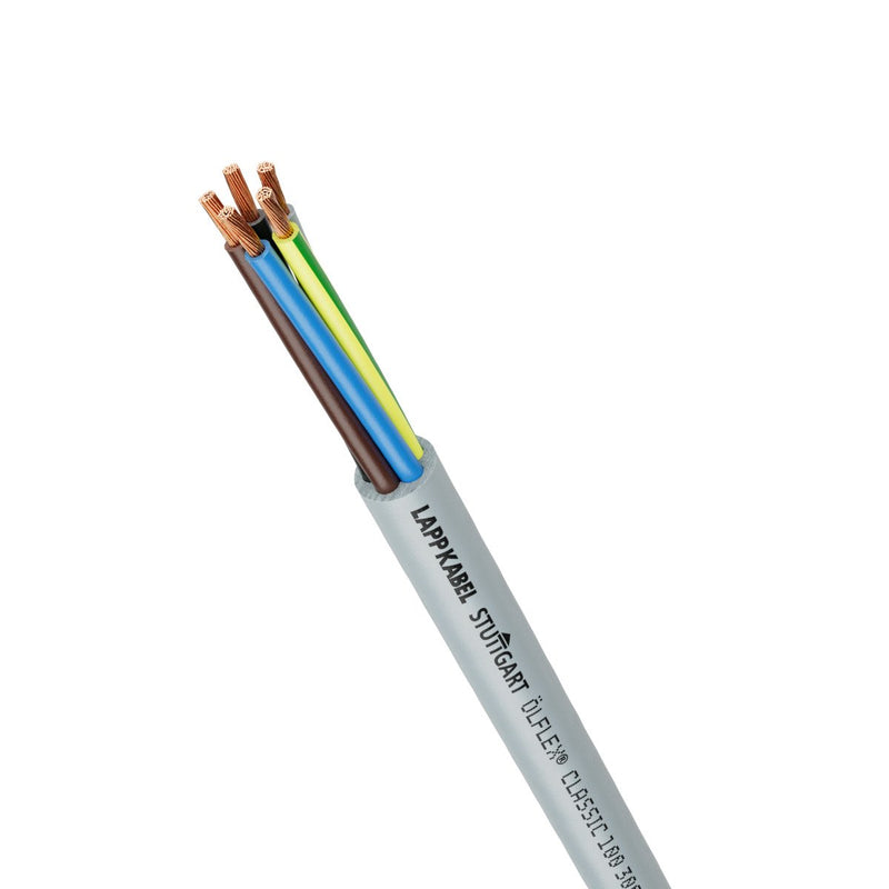 Lapp Kabel&Leitung - Energiekabel < 1 kV, für ortsveränderlichen Einsatz ÖLFLEX CLASSIC 100 1120810/100 300/500V 3G6 − 3000 Meter