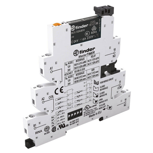 Finder - Zeitrelais EMR-Koppelrelais 39.81.0.024.0060 MasterTIMER − 1 Stück by Finder
