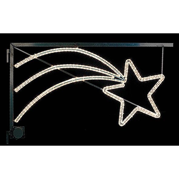 Scharnberger+Hasenbein - Festbeleuchtung LED-Lichtschlauchmotiv 58431 Comet 140x105cm wws