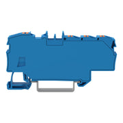 WAGO - Durchgangs-Reihenklemme Verteilerklemme 2206-8034 1x6qmm/6x1,5qmm, bl