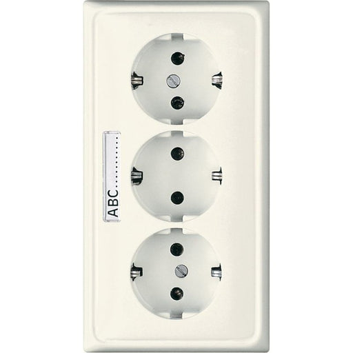 Jung - Steckdose KK-SCHUKO-Steckdose 3-fach CD 523 NA 16A 250V