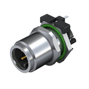 Weidmüller - Rundsteckverbinder, Einbau (PCB) Stecker SAIE-M12S-4S-H5.5TL M12 − 10 Stück