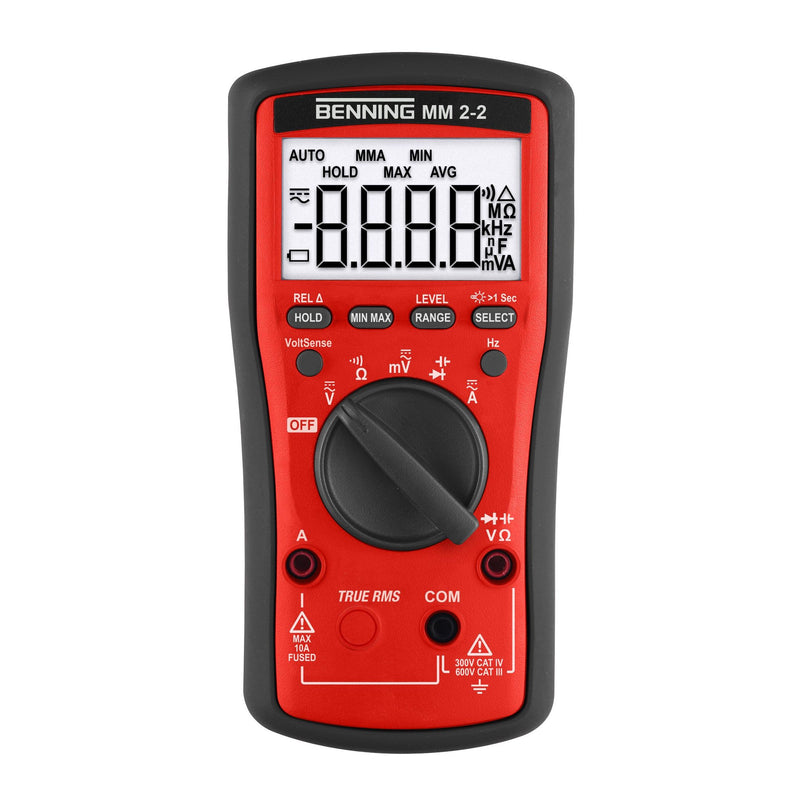 Benning - Multimeter Trms Digital-Multimeter MM 2-2 1000V AC/DC