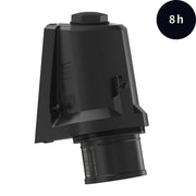 Walther Werke - CEE-Gerätestecker (IEC 60309) CEE NEO Phasenwender FW710508PH schräg 16A5P8h IP54 − 10 Stück
