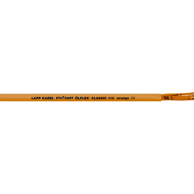 Lapp Kabel&Leitung - Energiekabel < 1 kV, für ortsveränderlichen Einsatz ÖLFLEX CLASSIC 110 Orange 0019708 4X1
