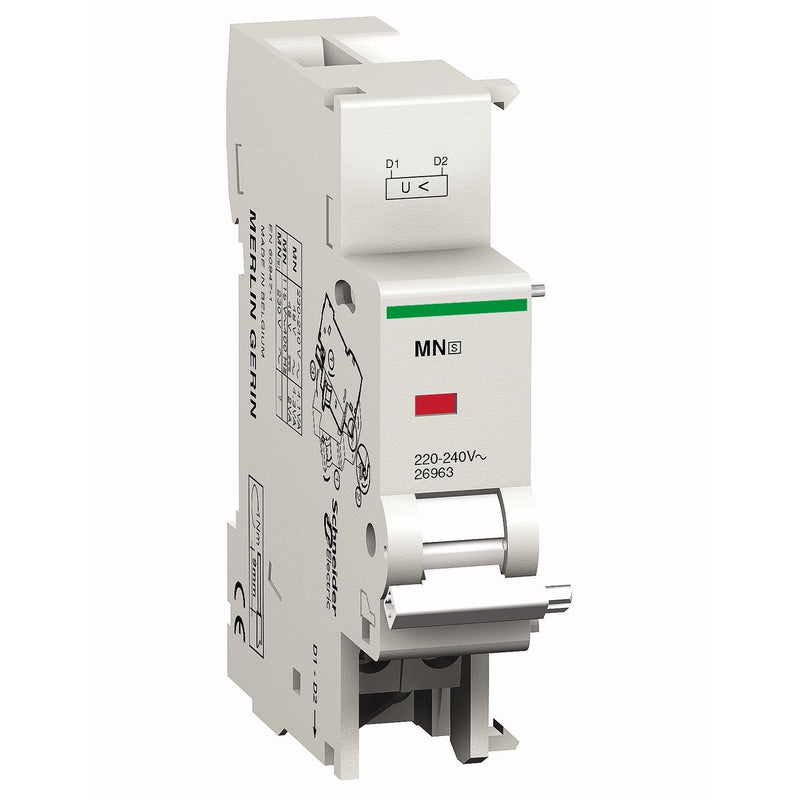 Schneider Electric - Zusatzeinrichtung für Reiheneinbaugeräte Unterspannungsauslöser M9A26963 Multi 9 OEM 220-240V