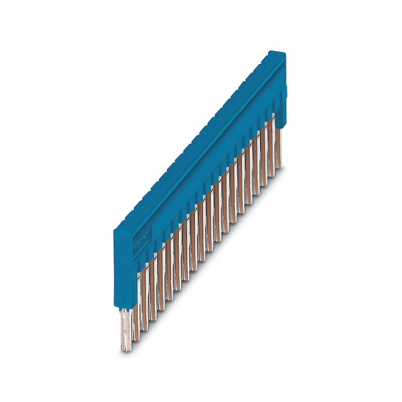 Phoenix Contact - Querverbinder/Brücker für Reihenklemme Brücke FBS 20-3,5 BU 20-polig, blau