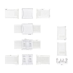 Nobile - Zubehör/Ersatzteile für Lichtschlauch/-band Verbinder starr 5er Set 5011510615 − 1 Stück