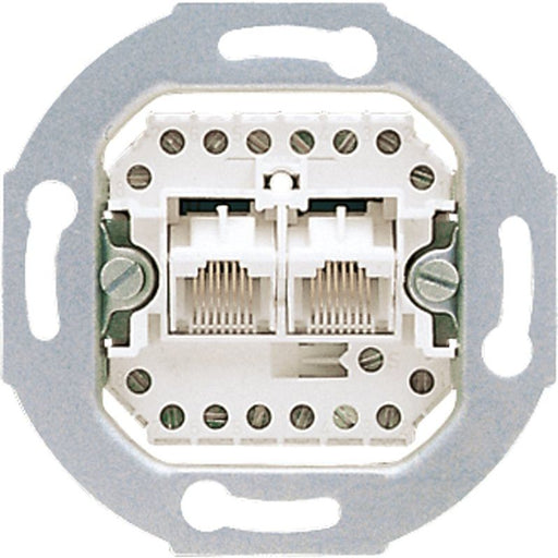 Jung - Einsatz/Abdeckung für Kommunikationstechnik IAE/UAE-Anschlussdose UAE 8-8 UPO 2x8 Schraubkontakte