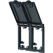Murrelektronik - Einsatz/Abdeckung für Kommunikationstechnik Metallrahmen 4000-68122-0000000 2-fach sw
