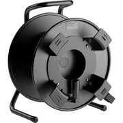 Schill - Kabeltrommel Stahlblech-Kabeltrommel HT 300K.RM-schwarz mit Hilfsspule