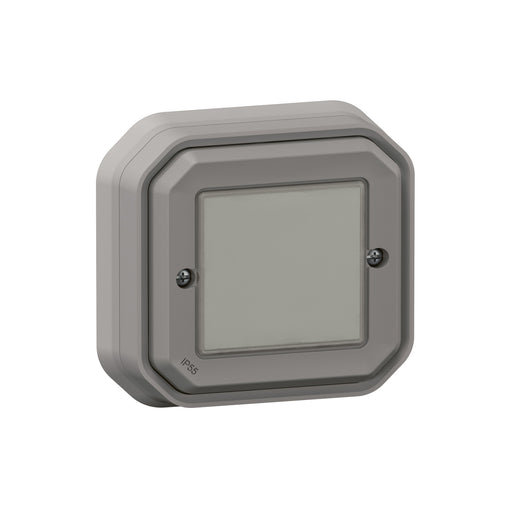 Legrand - Funksender Wandsender Licht 1-fach Legrand 069874L IP 55, Grau