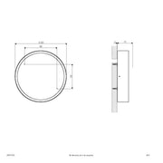 EVN Lichttechnik - Decken-/Wandleuchte LED-Anbauleuchte LR65121525 3000K, 4000K, 5700K
