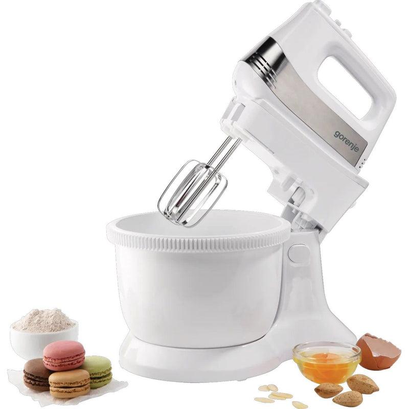 Gorenje - Rühr-/Mixgerät Handmixer mit Stand M500DCS 3 L Rührschüssel  − 6 Stück