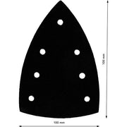 Bosch - Stützteller für Schleifwerkzeug Schleiftellerschoner, 2608000812 100 x 150 mm, 2x