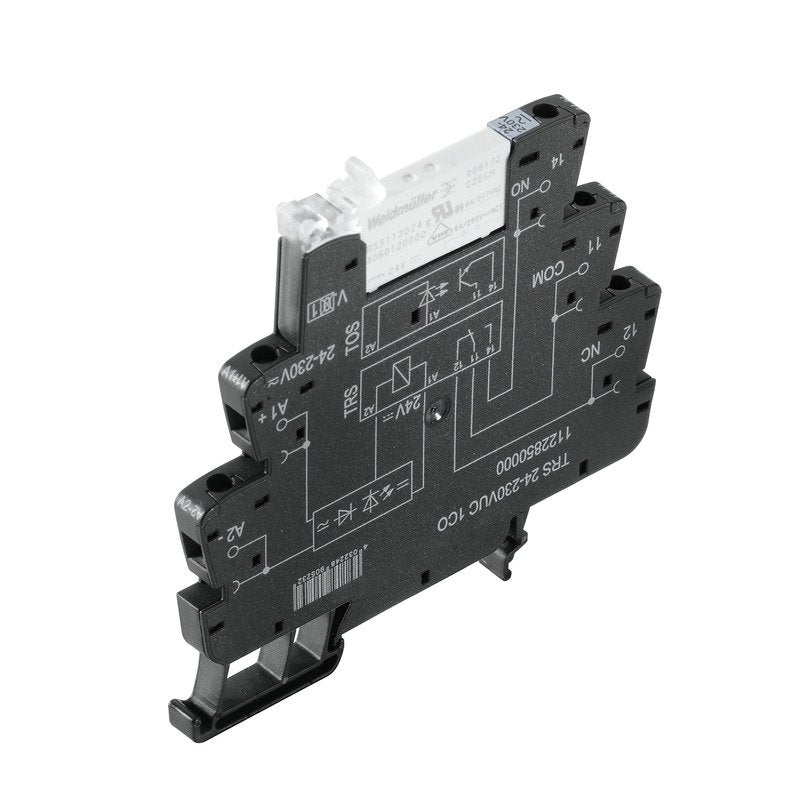 Weidmüller - Schaltrelais Koppelrelais TRS24-230VUC1COAGSNO 24230 V UC 10 %,1W − 10 Stück