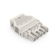 WAGO - Steckverbinder für steckbare Gebäudeinstallation Stecker 770-335 0,5-4mmq weiß − 25 Stück