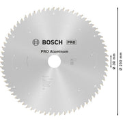 Bosch - Kreissägeblatt PRO Aluminium cordless 2608837778 Kreissägeblatt 250 x