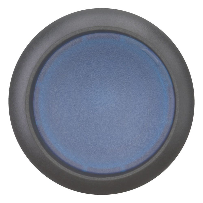 Eaton - Frontelement für Drucktaster Leuchtdrucktaste M22S-DRL-B flach,blau,blanko