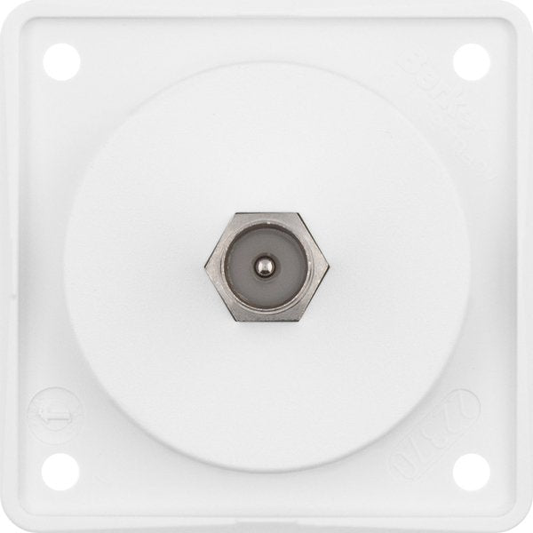 Berker - Antennensteckdose Antennen Verbinderdose TV 945812502 Berker B.Mobilpolarw