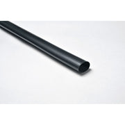 HellermannTyton - Schrumpfschlauch Warmschrumpfschlauch TA37 19-6 PO-X BK 50 schwarz, 1,2m − 15 Stück