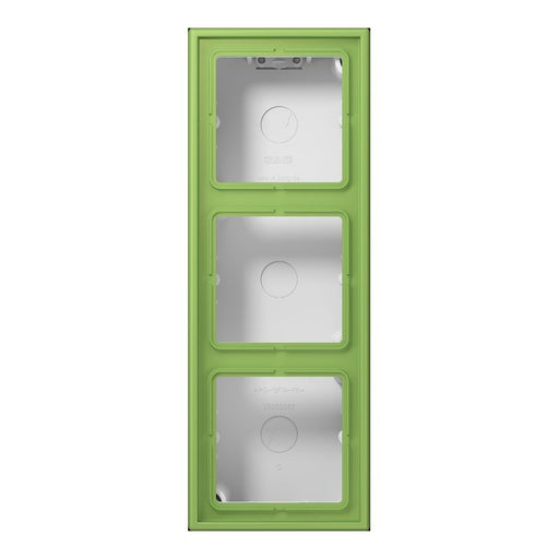 Jung - Aufputzgehäuse für Unterputzgerät Aufputz-Kappe 3fach LC 583 A 220 vert 31 (32051)