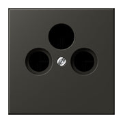 Jung - Einsatz/Abdeckung für Kommunikationstechnik Abdeckung für Sat/BK-Dose LC 990 SAT 259