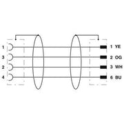 Phoenix Contact - Konfektioniertes Sensor-Aktor-Kabel Netzwerkkabel NBC-FSD/10,0#1407547